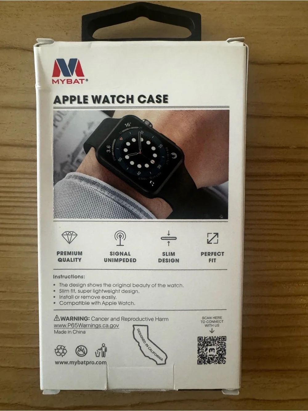 Apple Watch 41mm Protective Case - Black